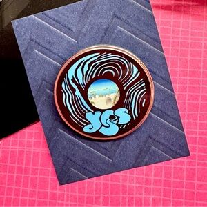 New Yes English Progressive Rock Band 70s 80s Retro Style Pin - 1.25”